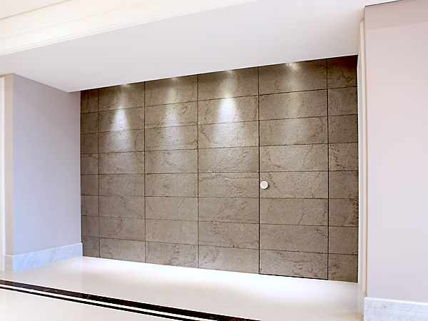 hotel renovation - room design - wall decor stonelook