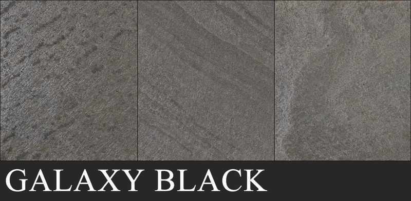 wall design decoration galaxy black like real stone surface